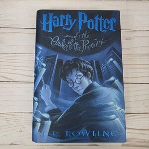 Harry Potter And The Order Of The Phoenix Book Hard Cover First Edition 2003